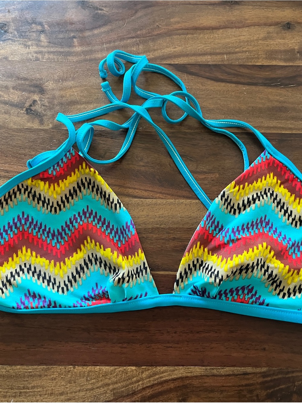 Bright string bikini top